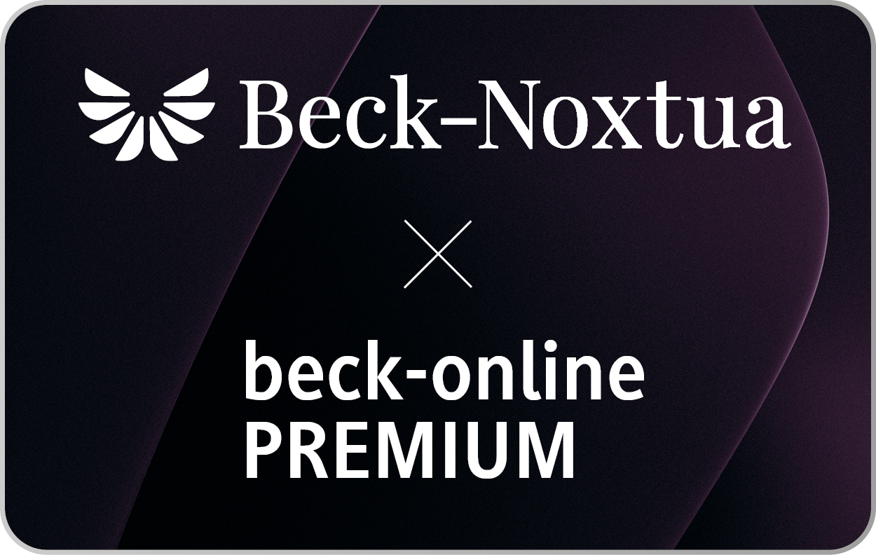 Produktabbildung beck-online. Kombi-Angebot Beck-Noxtua mit beck-online PREMIUM (ohne beck-chat)