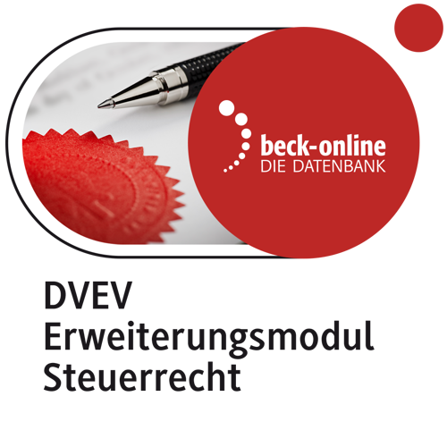 Produktabbildung beck-online. DVEV Erweiterungsmodul Steuerrecht